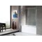 Anzzi Don 60" x 62" Frameless Sliding Tub Door in Polished Chrome SD-AZ17-01CH - alternate 3